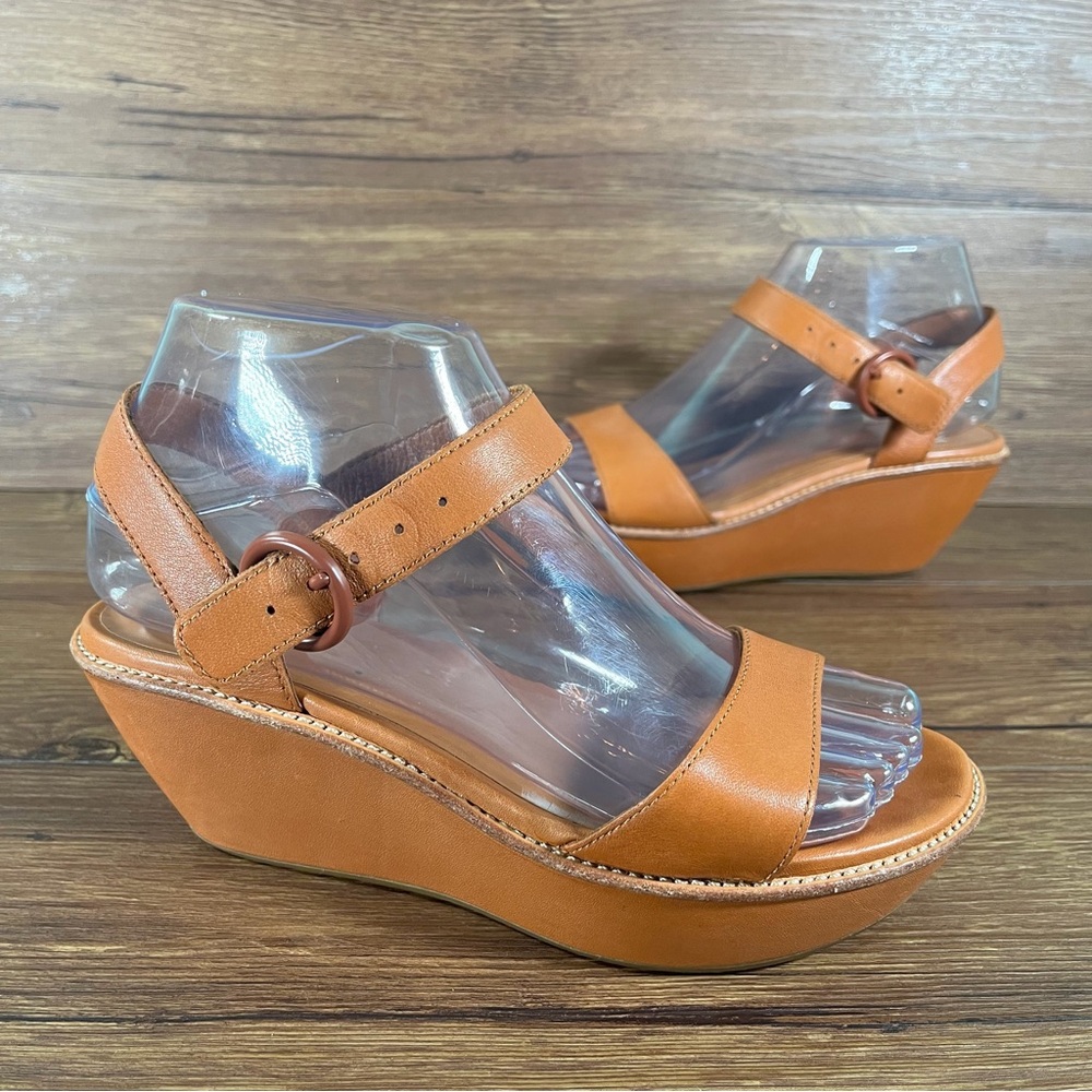 CAMPER “Damas” Leather Plaform Sandals Women’s‎ Size 6 (36) Shoes